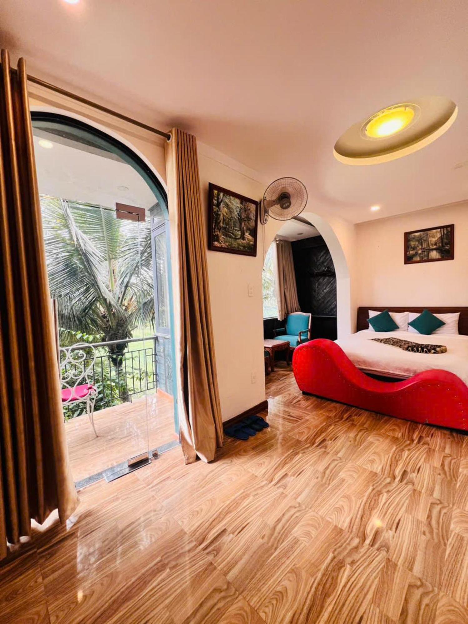 Homestay Thac Lien Khuong Duc Trong Exteriör bild
