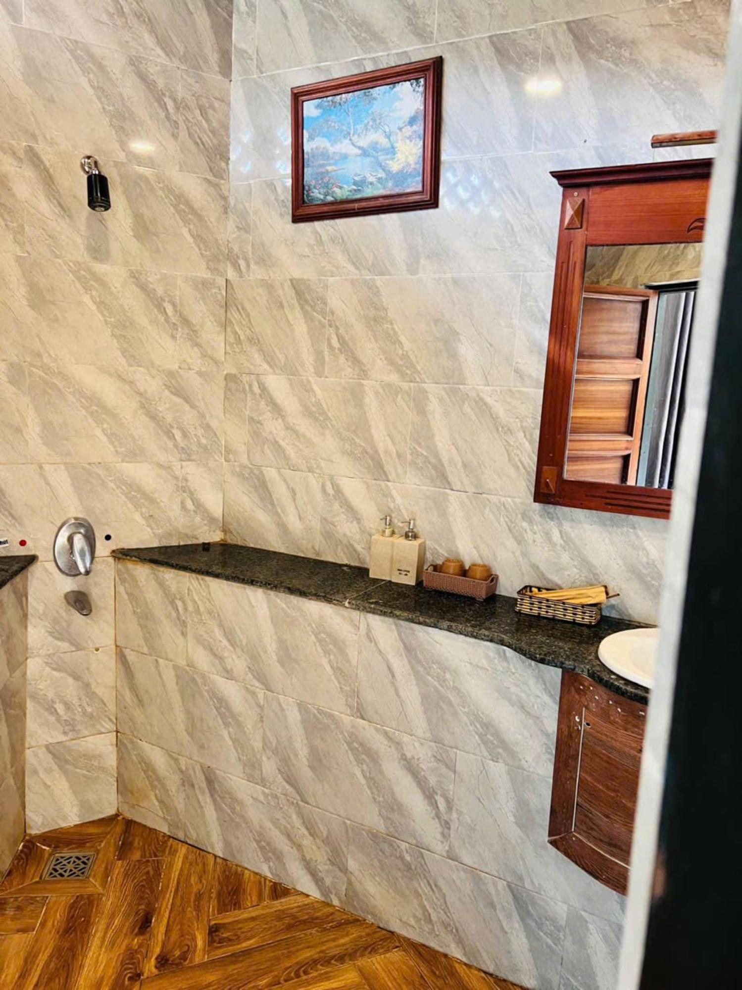 Homestay Thac Lien Khuong Duc Trong Exteriör bild