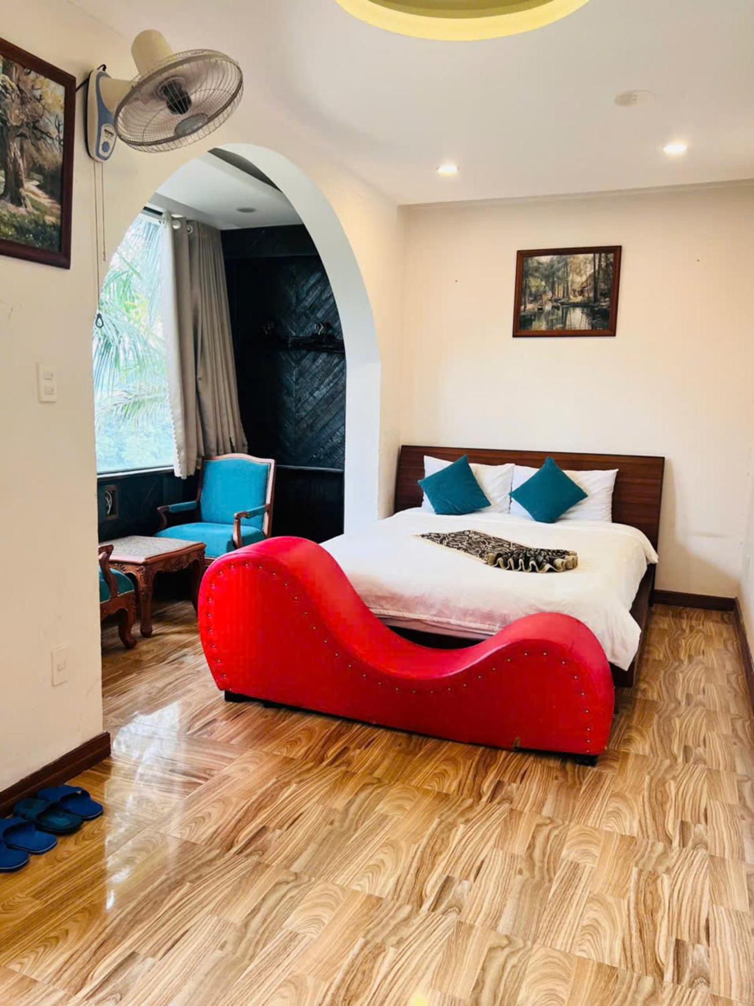 Homestay Thac Lien Khuong Duc Trong Exteriör bild
