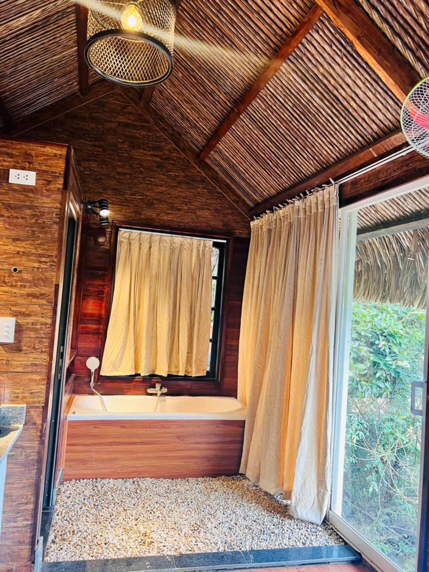 Homestay Thac Lien Khuong Duc Trong Exteriör bild